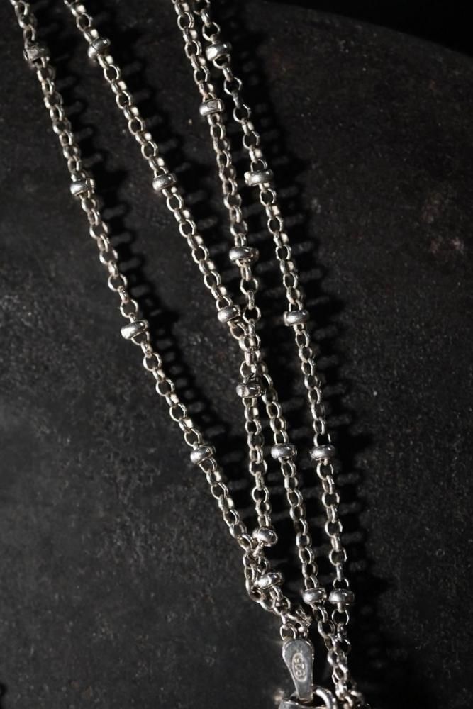 Vintage silver tassel necklace