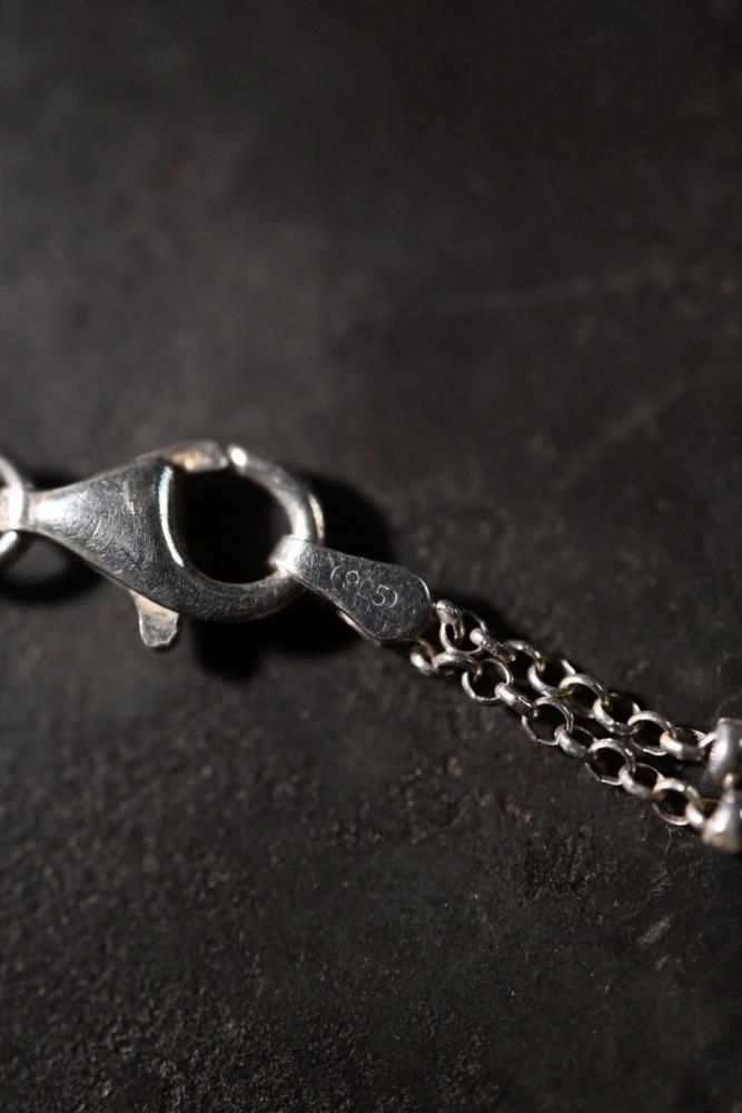 Vintage silver tassel necklace