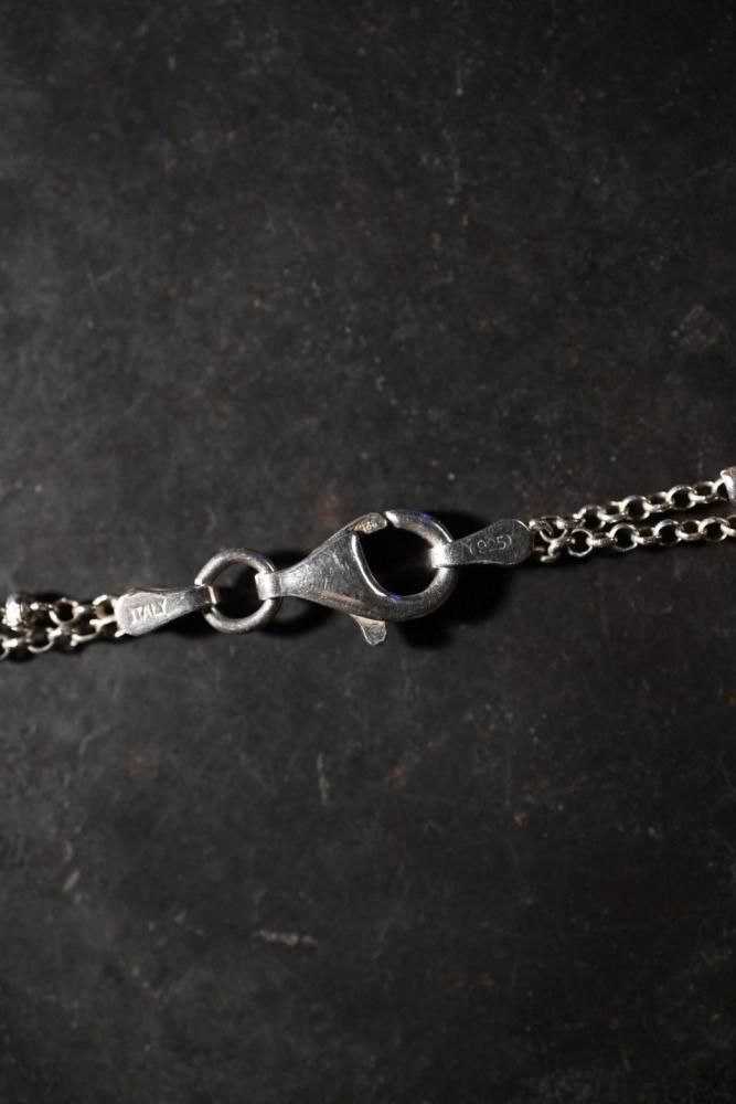 Vintage silver tassel necklace