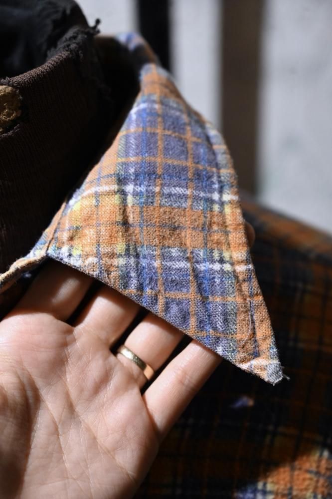 us 1970's cotton flannel shirt