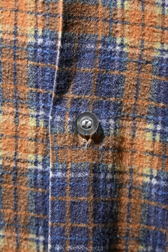 us 1970's cotton flannel shirt