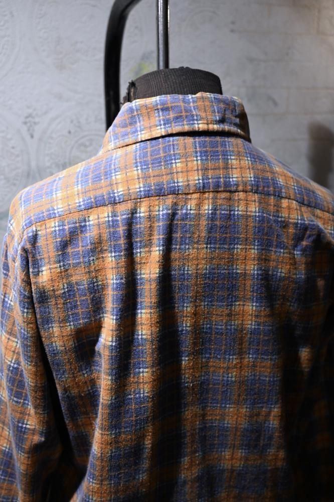 us 1970's cotton flannel shirt