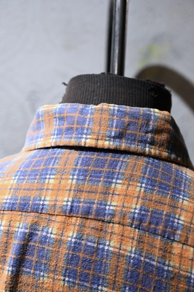 us 1970's cotton flannel shirt