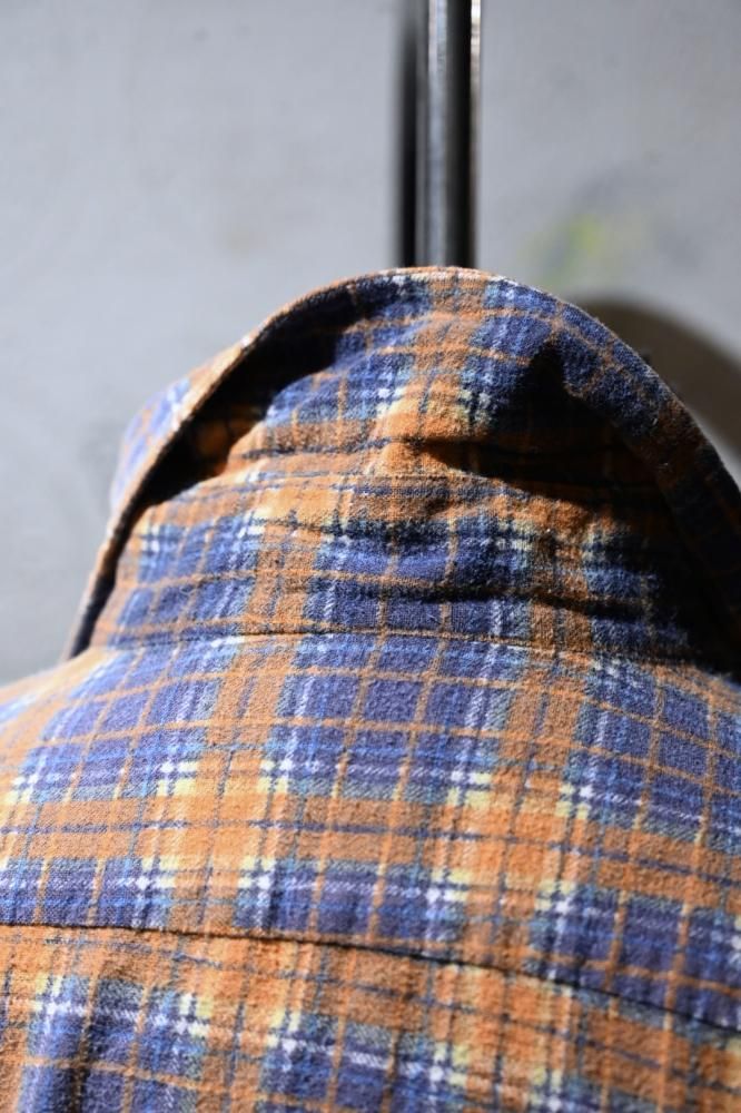 us 1970's cotton flannel shirt