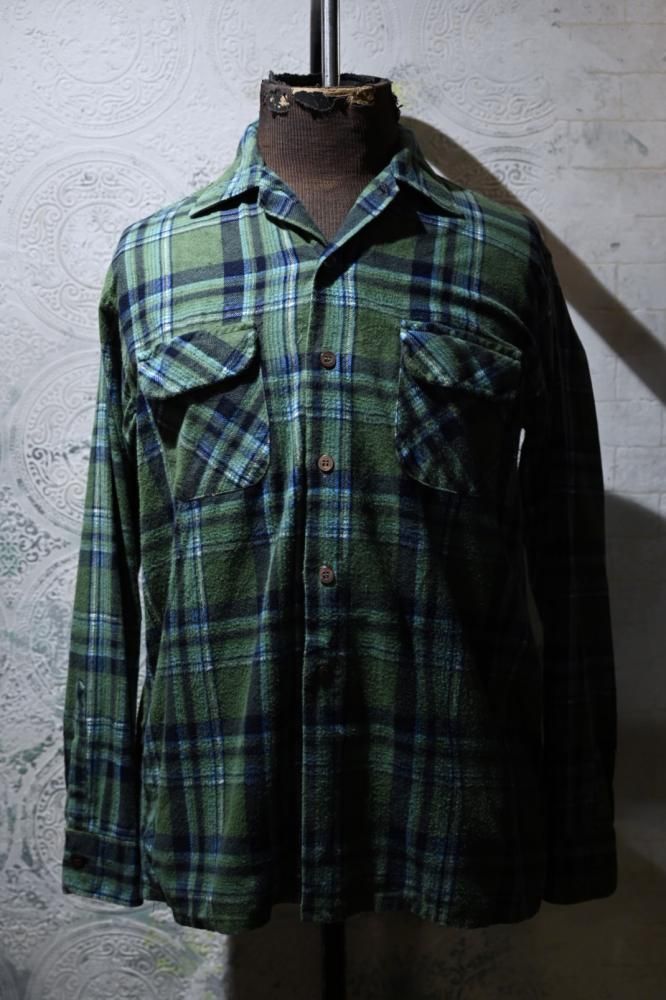 us 1970's cotton flannel shirt