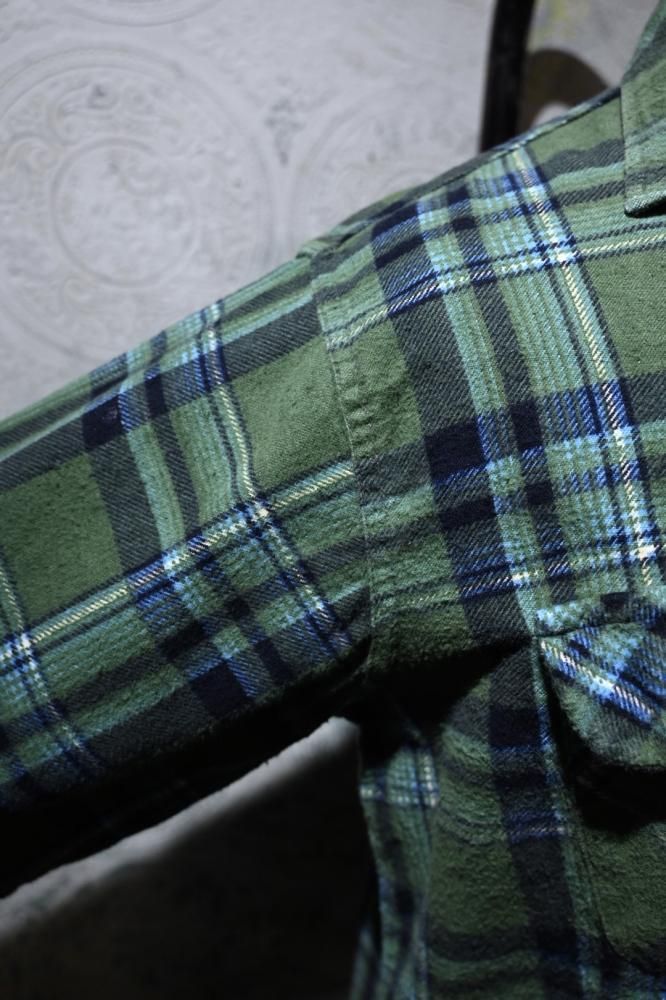 us 1970's cotton flannel shirt