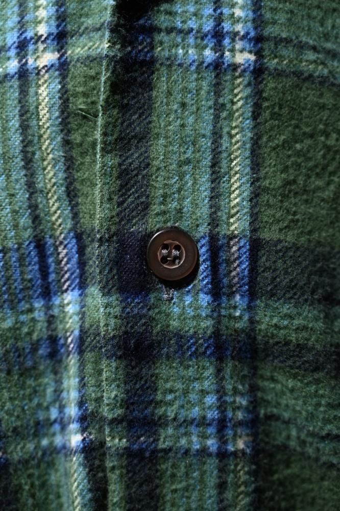 us 1970's cotton flannel shirt
