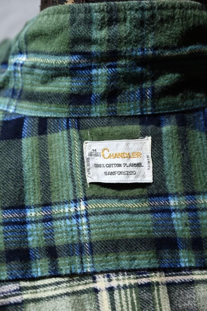 us 1970's cotton flannel shirt