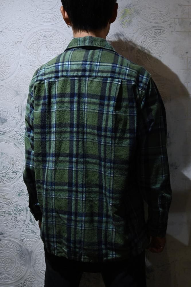 us 1970's cotton flannel shirt