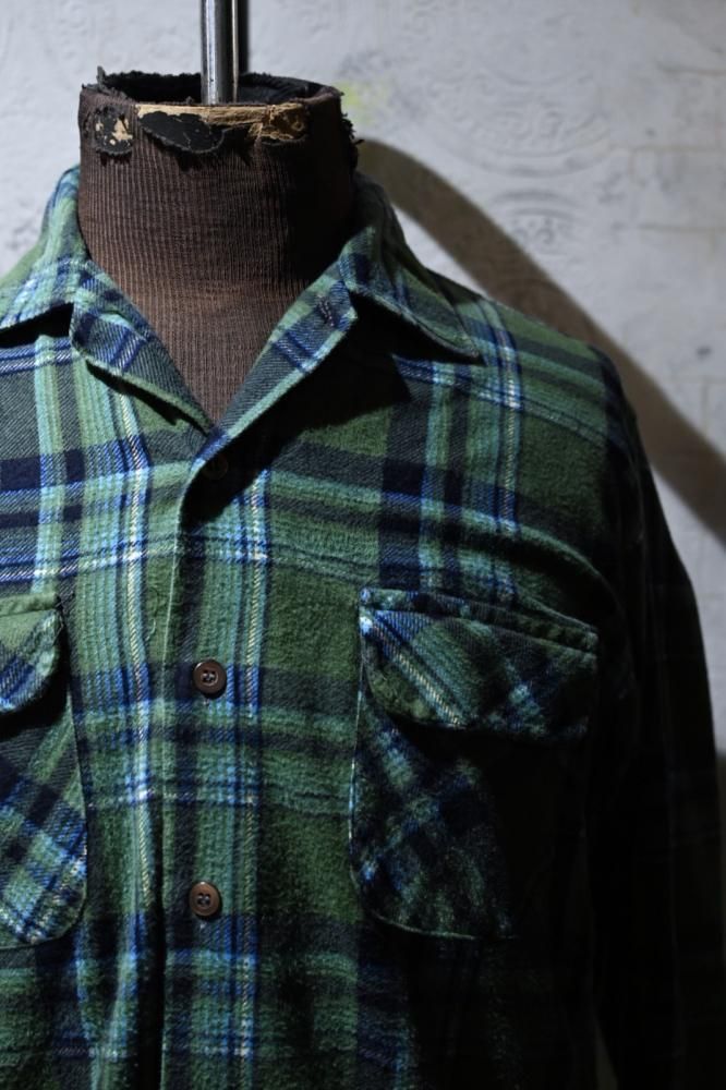 us 1970's cotton flannel shirt
