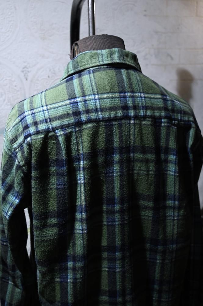 us 1970's cotton flannel shirt