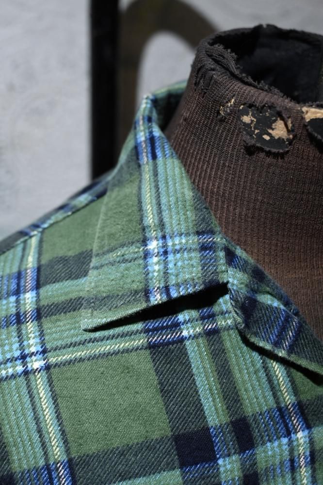 us 1970's cotton flannel shirt