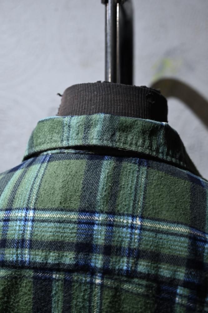us 1970's cotton flannel shirt