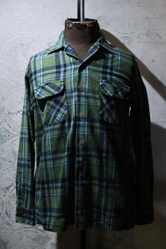 us 1970's cotton flannel shirt