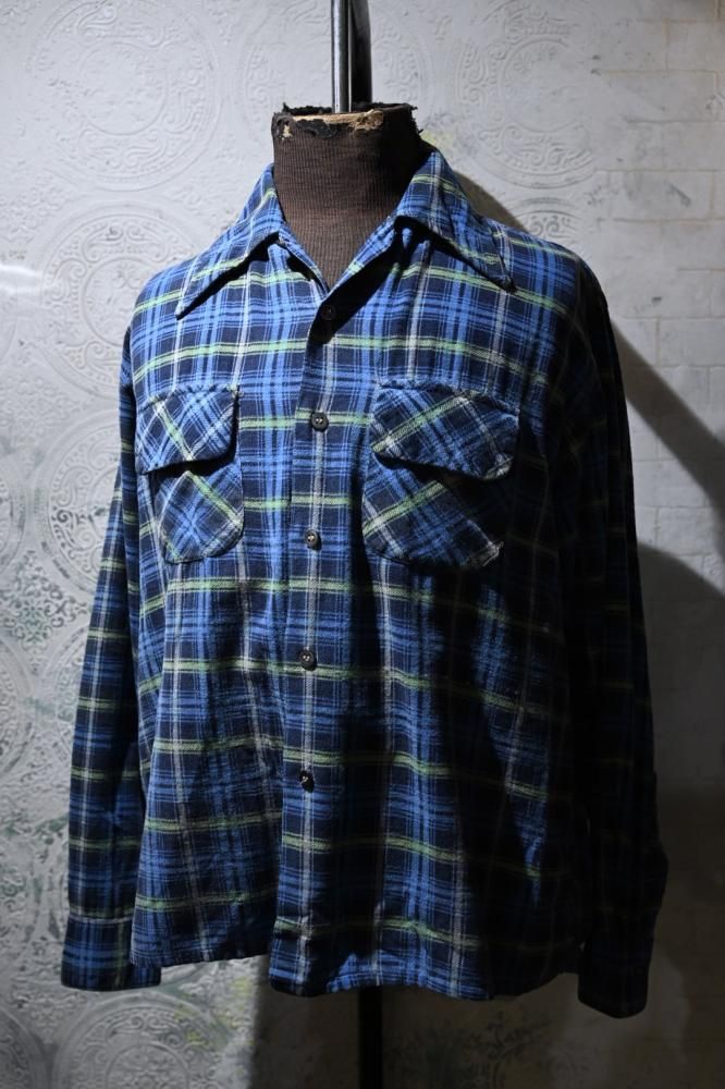 us 1970's cotton flannel shirt
