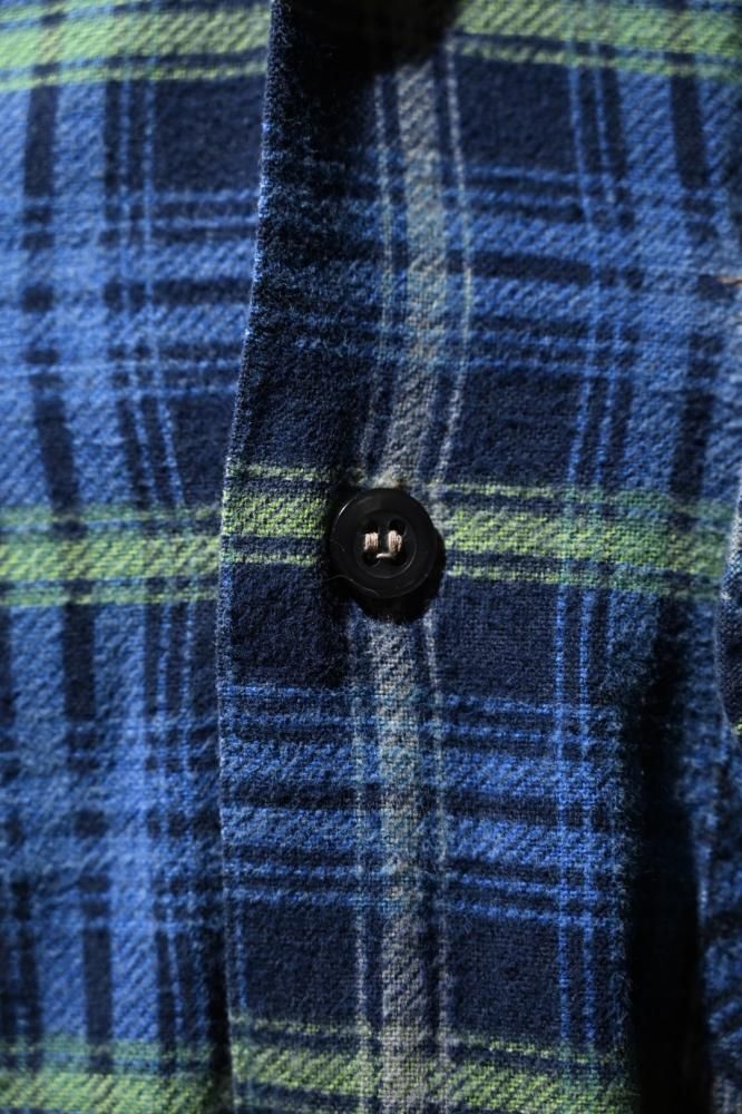us 1970's cotton flannel shirt