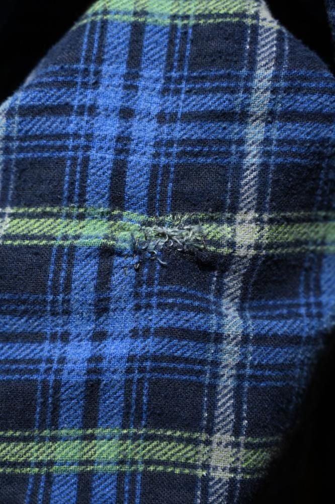 us 1970's cotton flannel shirt