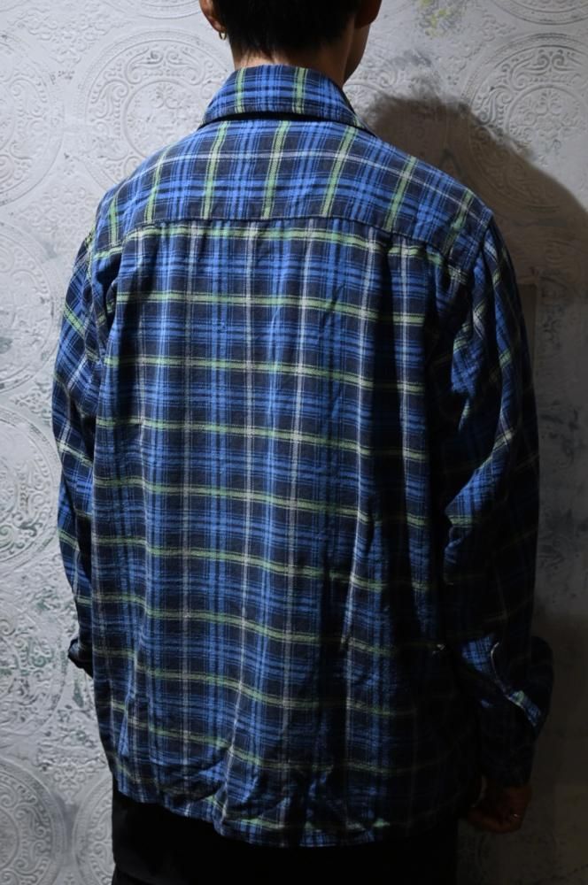 us 1970's cotton flannel shirt