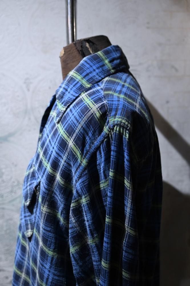 us 1970's cotton flannel shirt