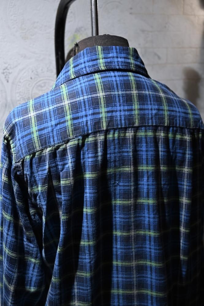 us 1970's cotton flannel shirt