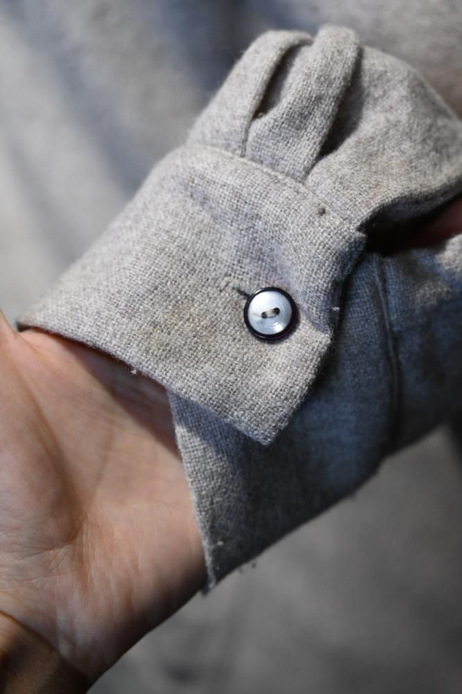 us 1960's fleur de lis wool shirt