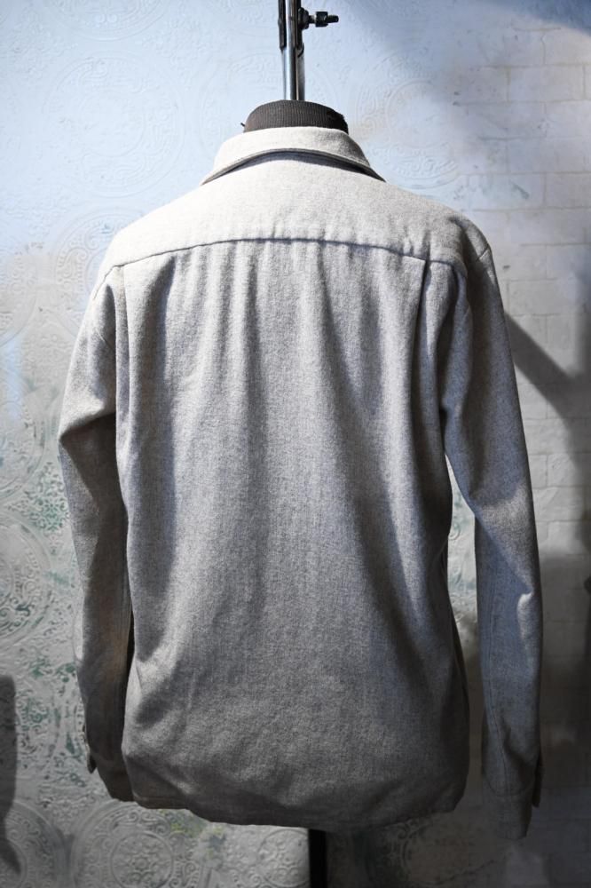 us 1960's fleur de lis wool shirt