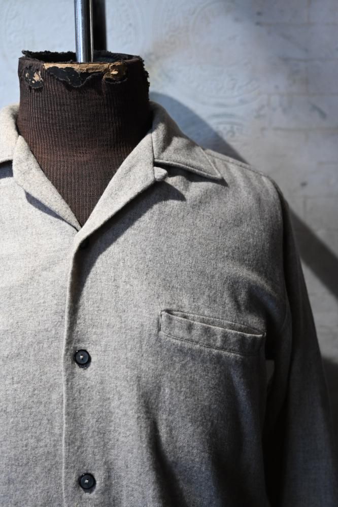 us 1960's fleur de lis wool shirt