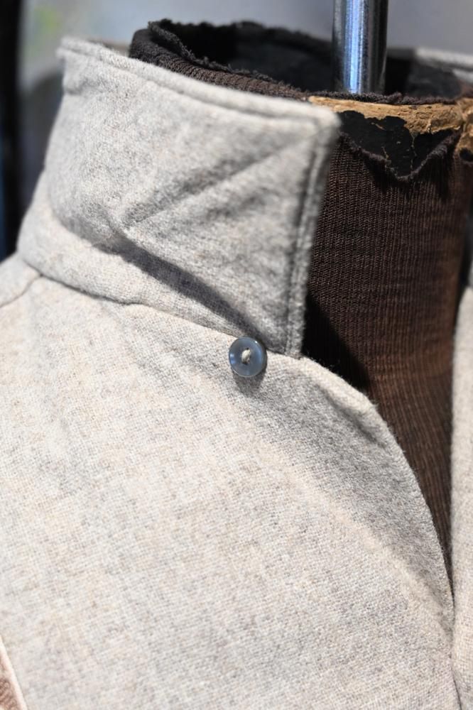 us 1960's fleur de lis wool shirt