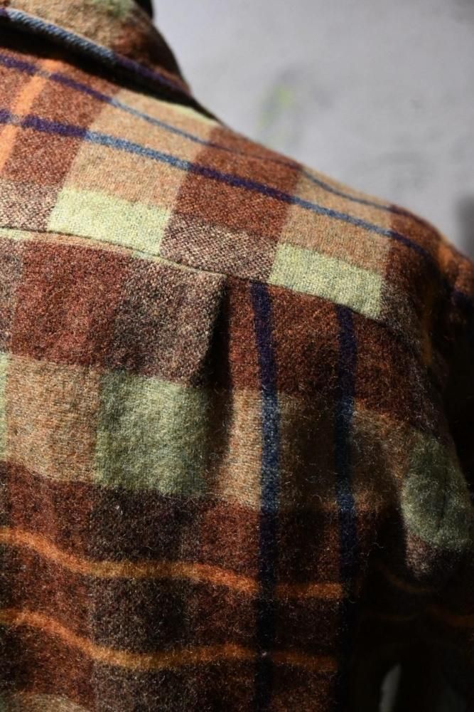 us 1960's~ "Aristocrat" wool shirt