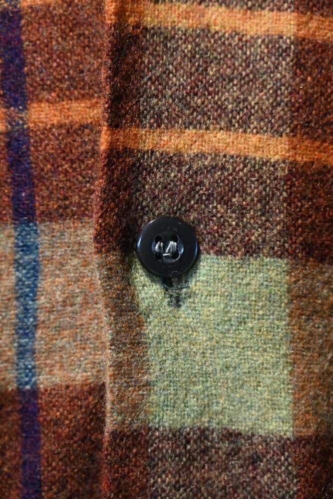 us 1960's~ "Aristocrat" wool shirt