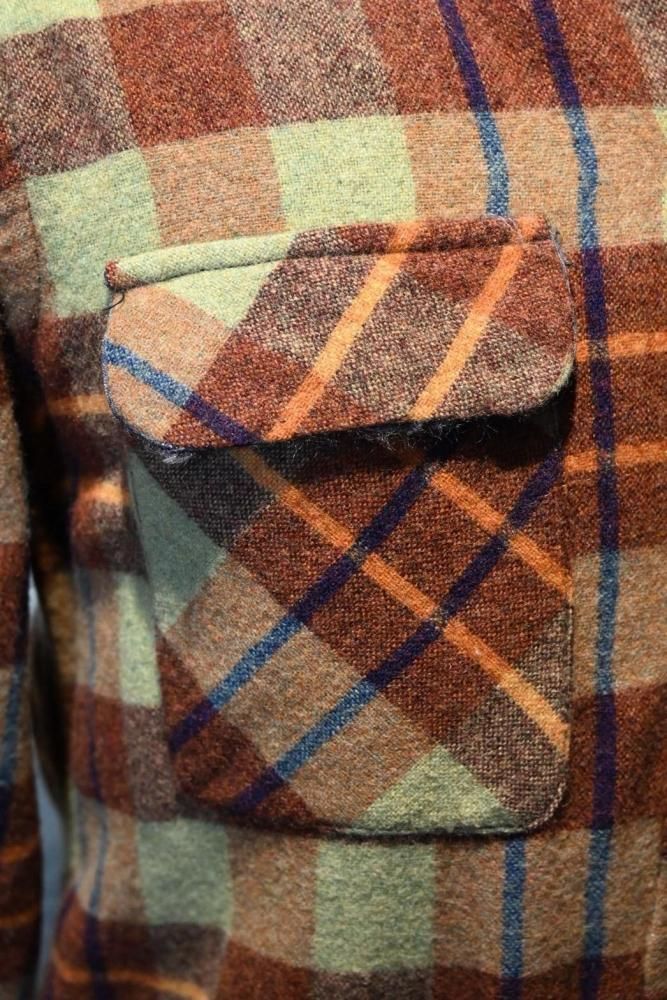 us 1960's~ "Aristocrat" wool shirt