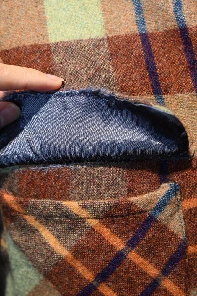 us 1960's~ "Aristocrat" wool shirt