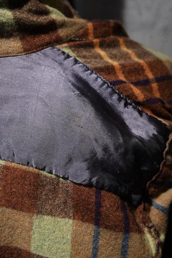 us 1960's~ "Aristocrat" wool shirt