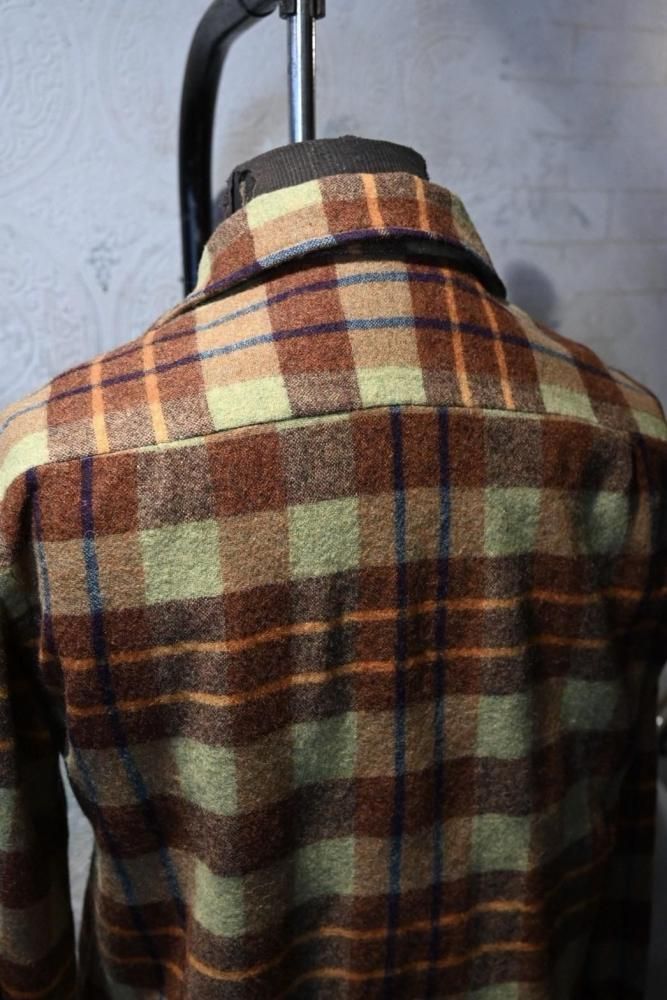 us 1960's~ "Aristocrat" wool shirt