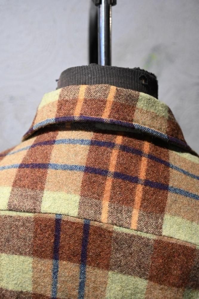 us 1960's~ "Aristocrat" wool shirt