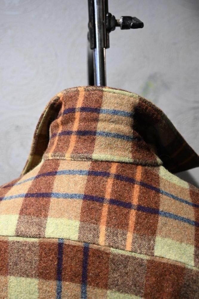 us 1960's~ "Aristocrat" wool shirt