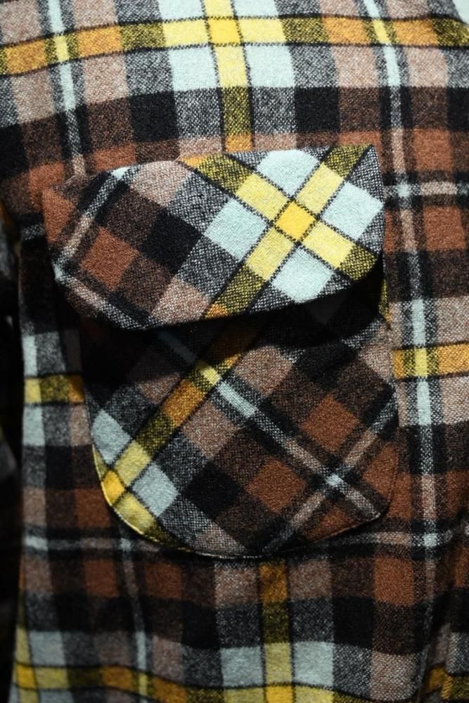 us 1960's "MARK TWAIN" wool shirt