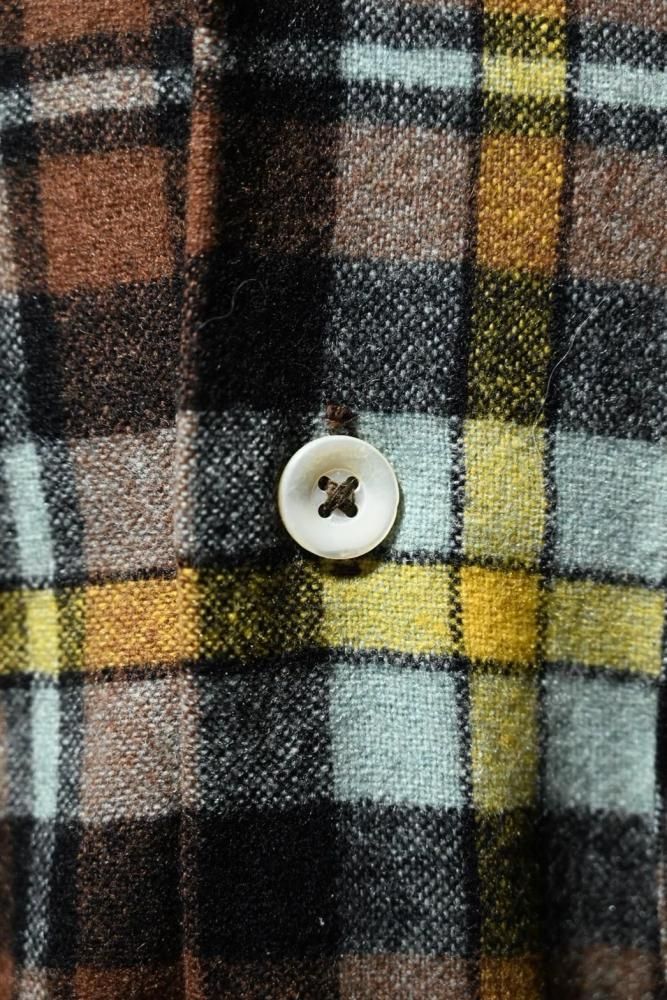 us 1960's "MARK TWAIN" wool shirt