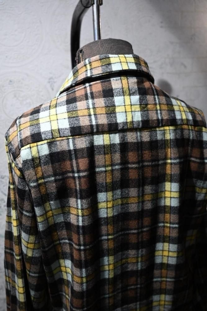 us 1960's "MARK TWAIN" wool shirt