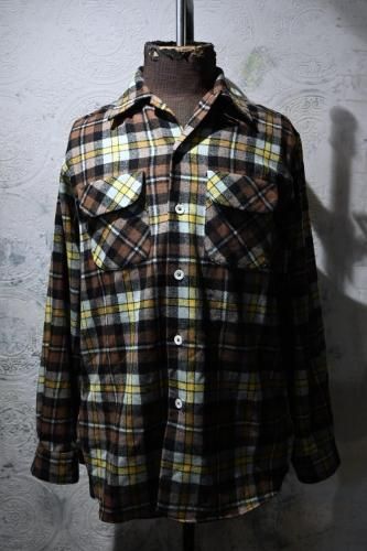 us 1960's "MARK TWAIN" wool shirt
