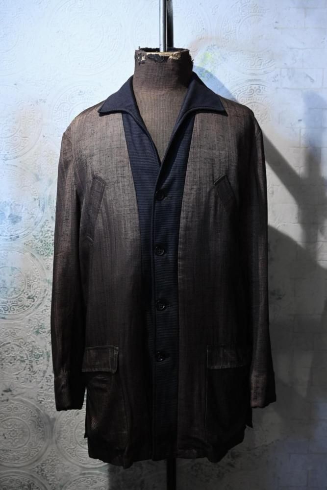 us 1950's "ERIE" slab  pique jacket