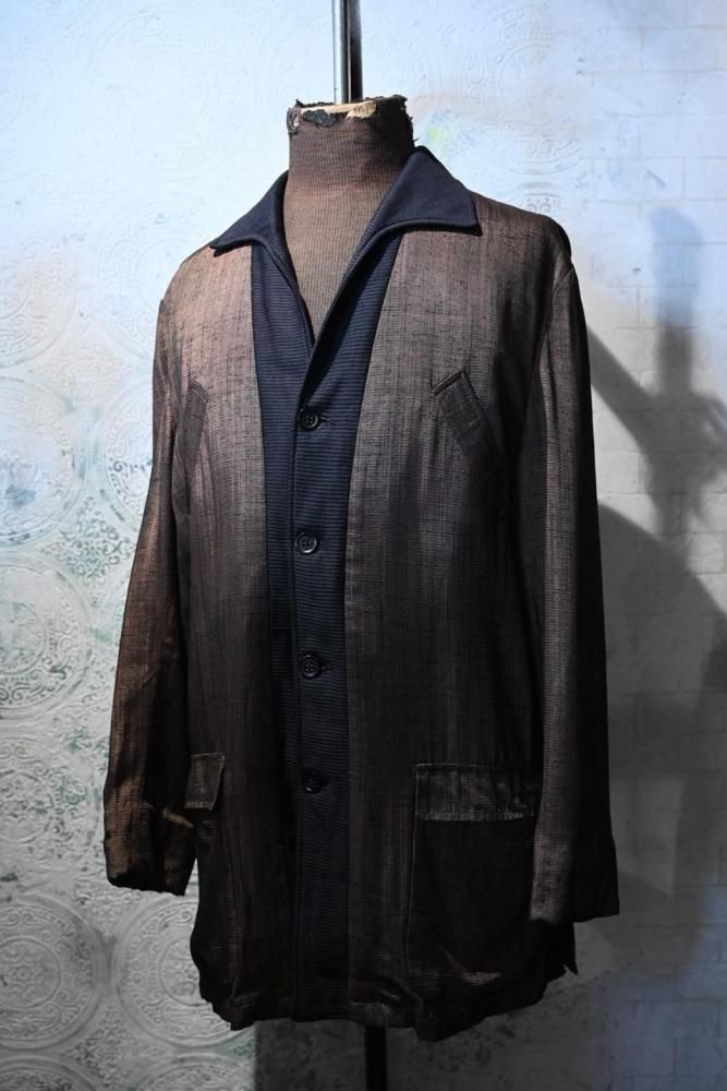 us 1950's "ERIE" slab  pique jacket