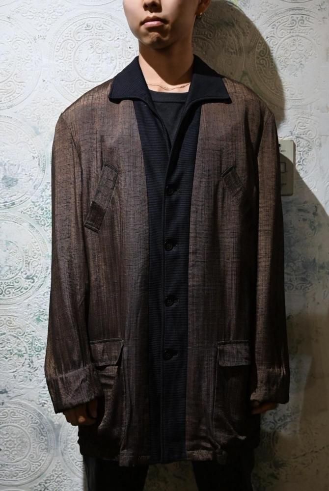 us 1950's "ERIE" slab  pique jacket