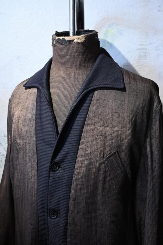 us 1950's "ERIE" slab  pique jacket