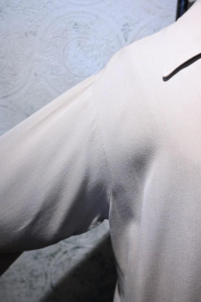 us 1950's rayon gabardine shirt jacket