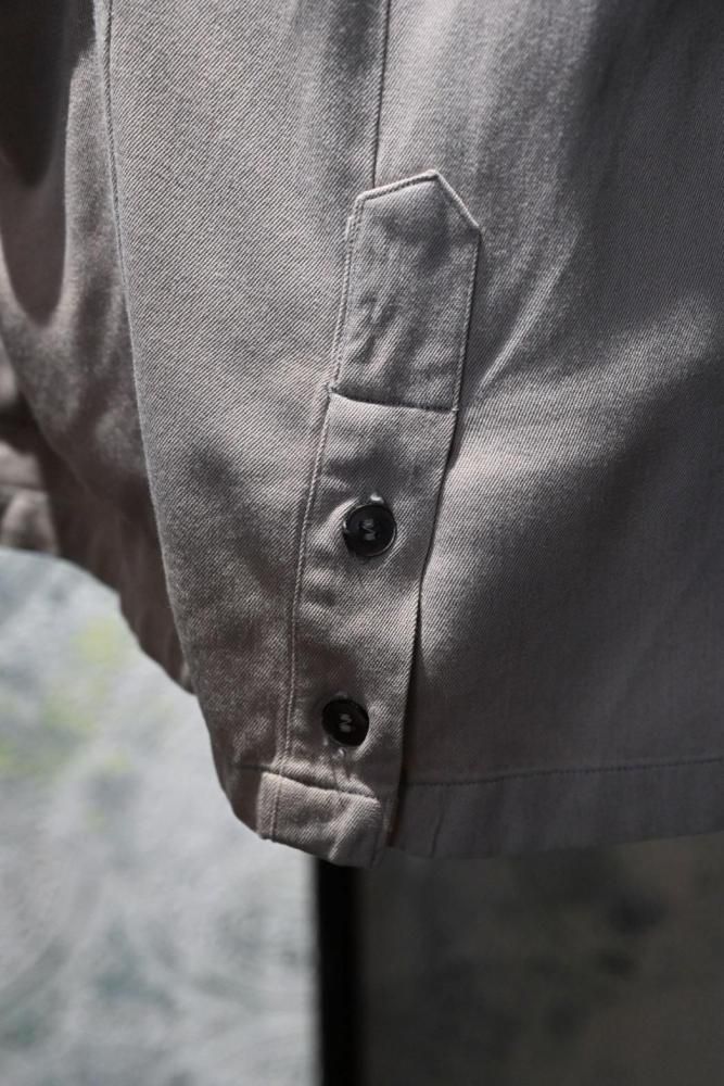 us 1950's rayon gabardine shirt jacket