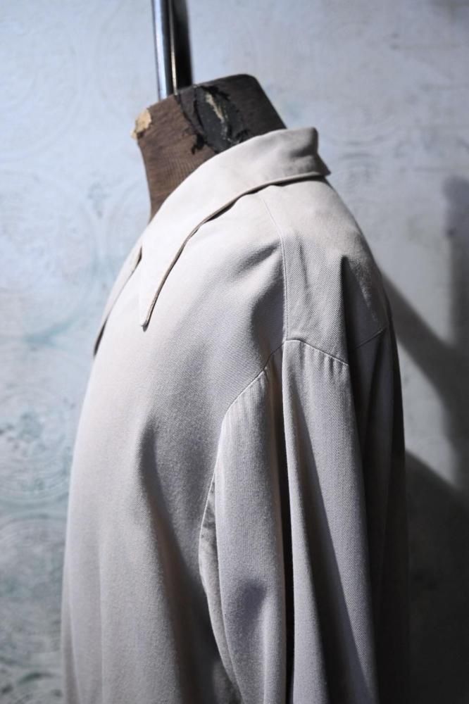 us 1950's rayon gabardine shirt jacket