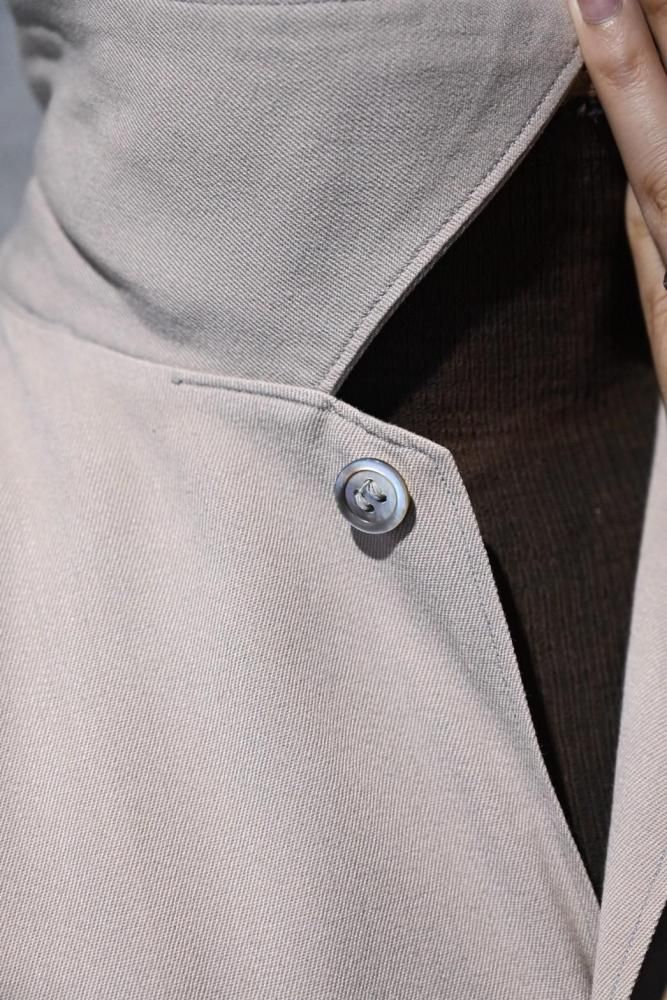 us 1950's rayon gabardine shirt jacket