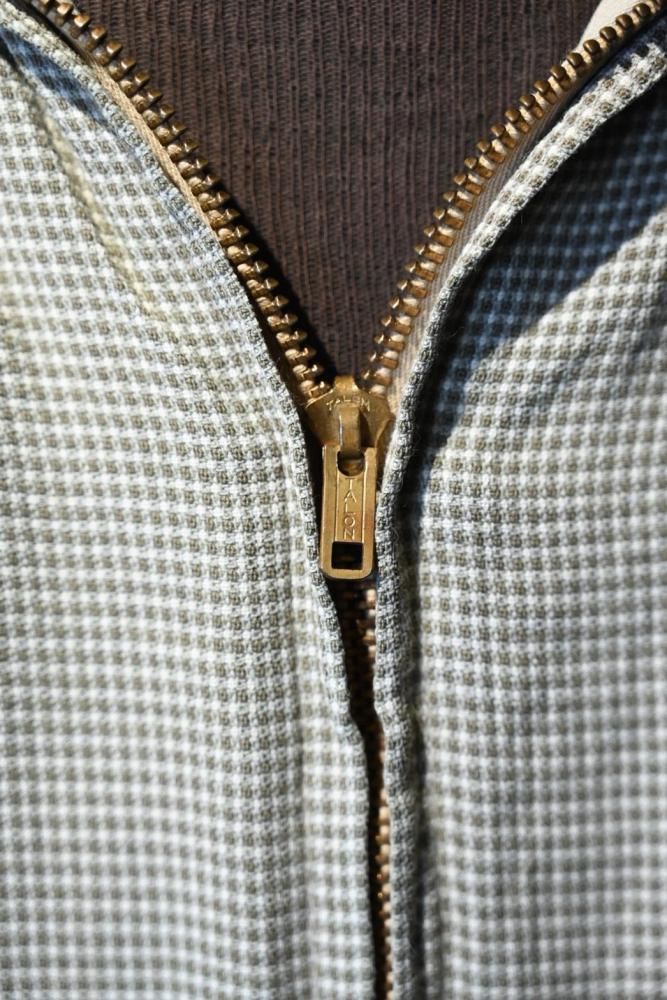 us 1950's rayon reversible jacket