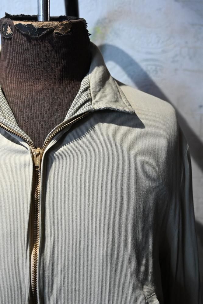 us 1950's rayon reversible jacket